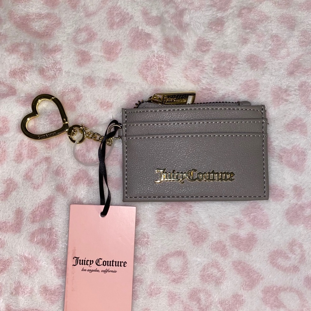 NWT Juicy Couture Card Holder Keychain 💕